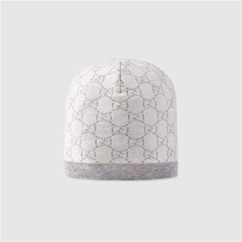 baby gucci mütze|Gucci Baby Mütze aus Wolle mit GG Muster.